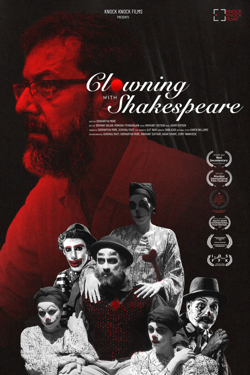 Movie poster for Clowning with Shakespeare (2022)