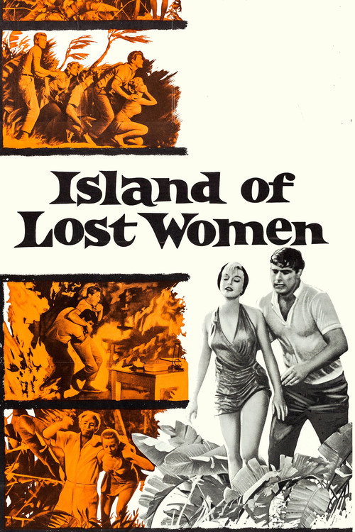 Movie poster for Island of Lost Women (1959)