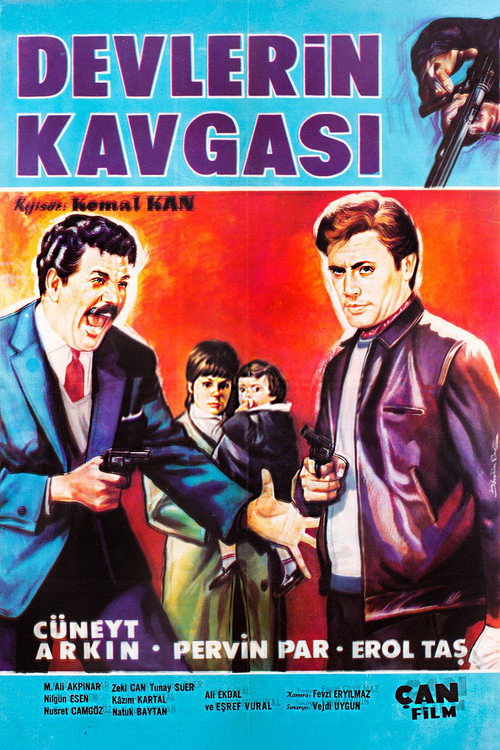 Movie poster for Devlerin Kavgası (1965)