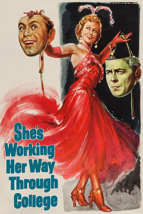 Movie poster for She's Working Her Way Through College (1952)