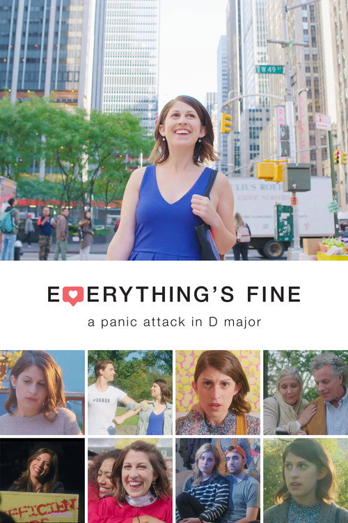 Movie poster for Everything's Fine: A Panic Attack in D Major (2022)