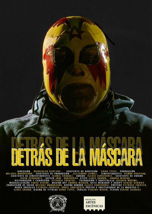 Movie poster for Detrás de la máscara (2026)