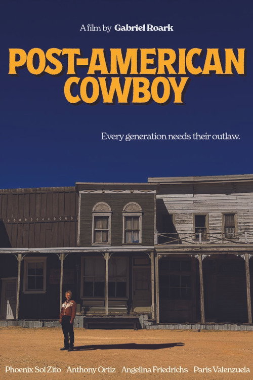 Movie poster for Post-American Cowboy