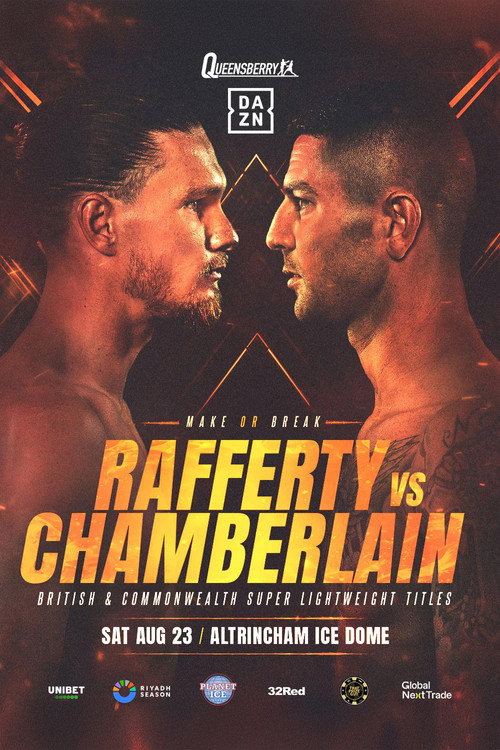 Movie poster for Jack Rafferty vs. Mark Chamberlain (2025)