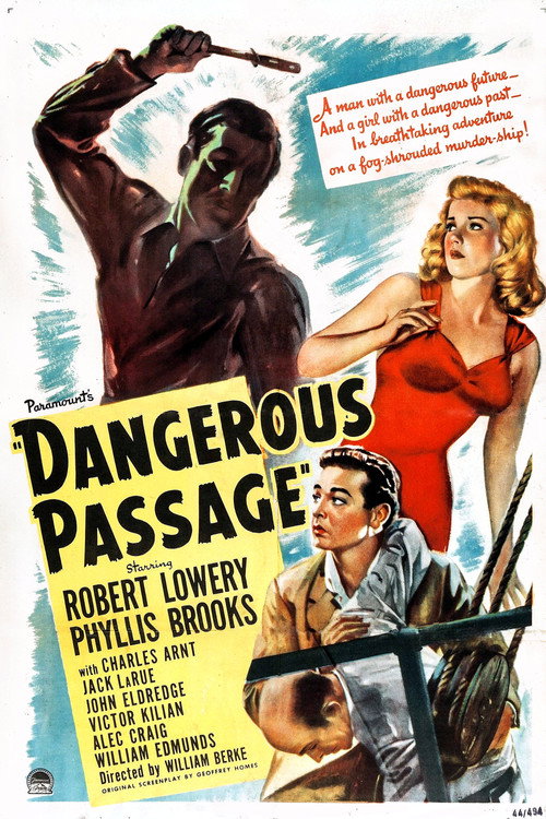 Movie poster for Dangerous Passage (1944)