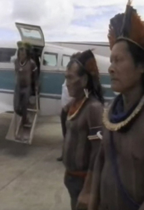 Movie poster for The Kayapo: Out of the Forest (1989)