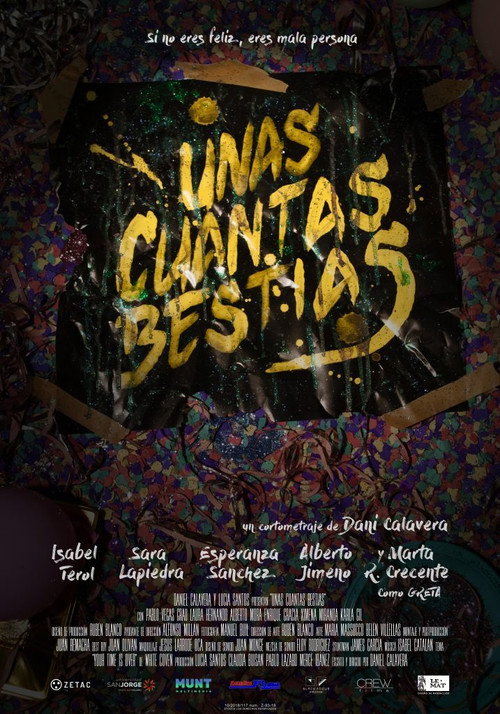 Movie poster for Unas cuantas bestias (2020)
