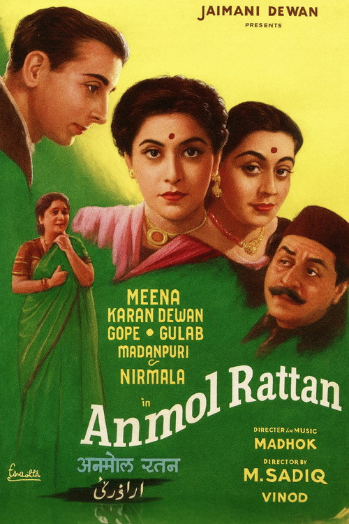 Movie poster for Anmol Ratan (1950)