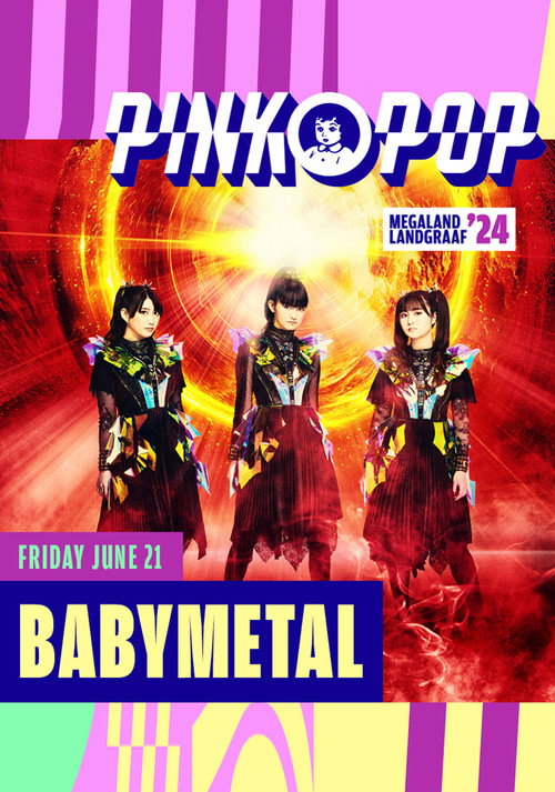 Movie poster for BABYMETAL - Live At Pinkpop 2024 (2024)