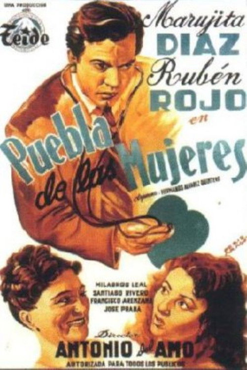 Movie poster for Puebla de las mujeres (1953)