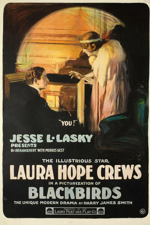 Movie poster for Blackbirds (1915)