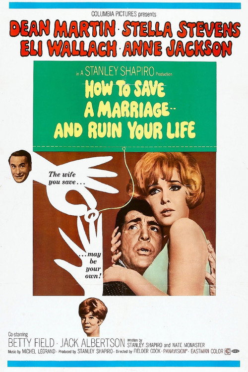 Movie poster for How to Save a Marriage and Ruin Your Life (1968)