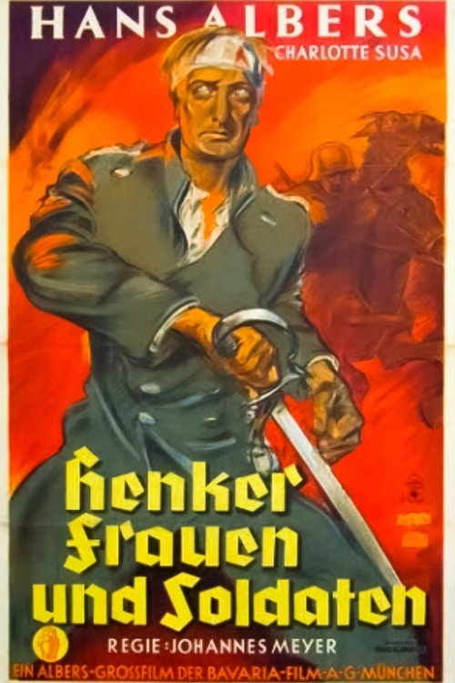 Movie poster for Hangmen, Women, and Soldiers (1935)