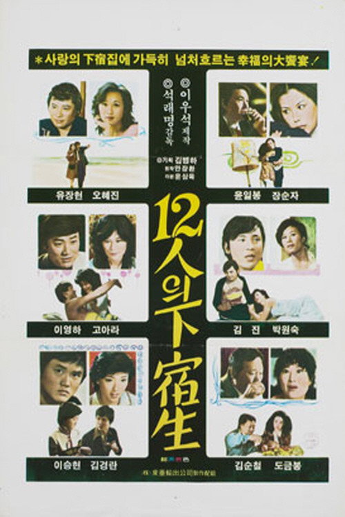 Movie poster for The Twelve Boarders (1979)