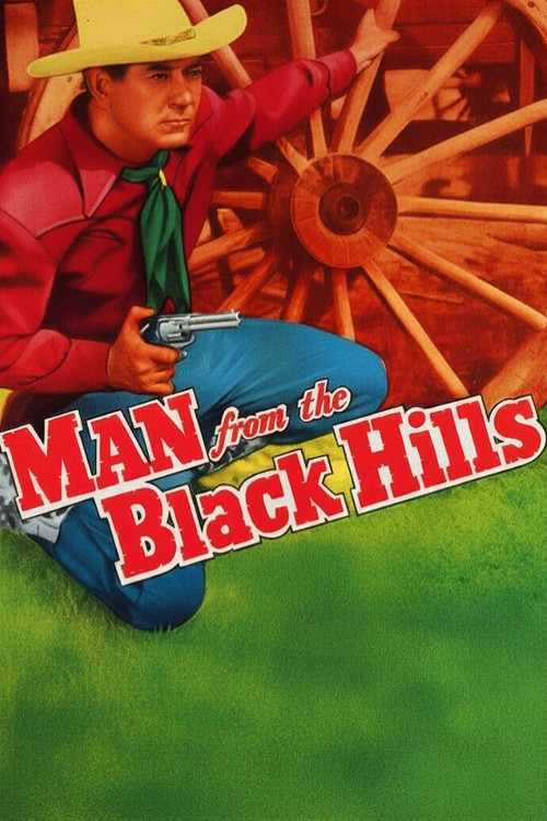 Movie poster for Man from the Black Hills (1952)