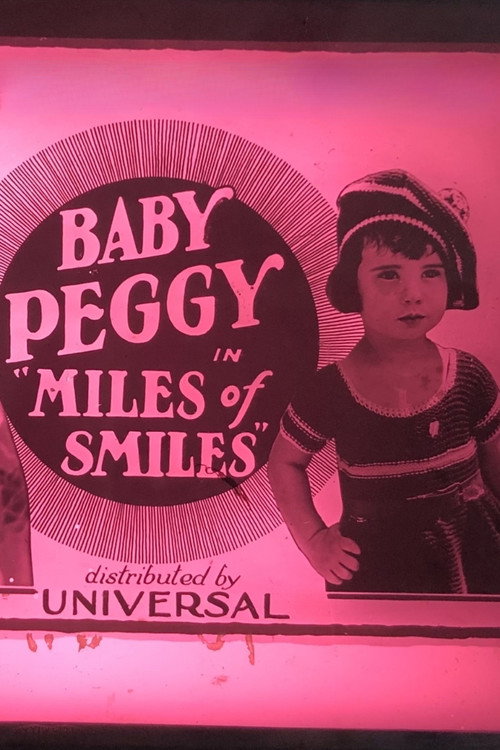 Movie poster for Miles of Smiles (1923)