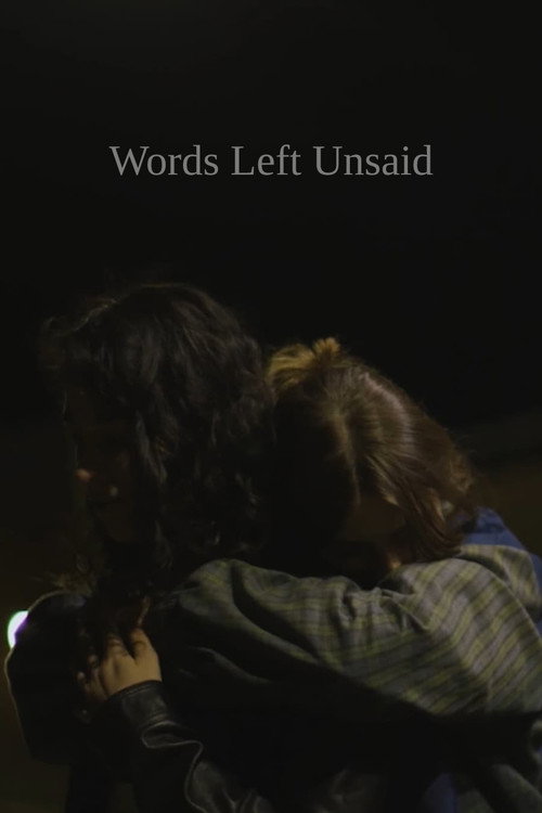 Movie poster for Words Left Unsaid (2021)