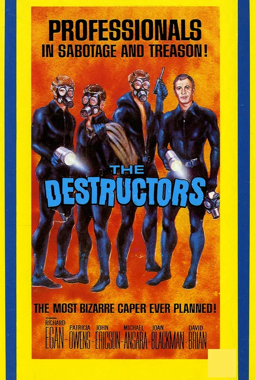 Movie poster for The Destructors (1968)