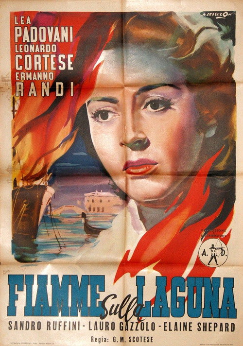 Movie poster for Fiamme sulla laguna (1951)