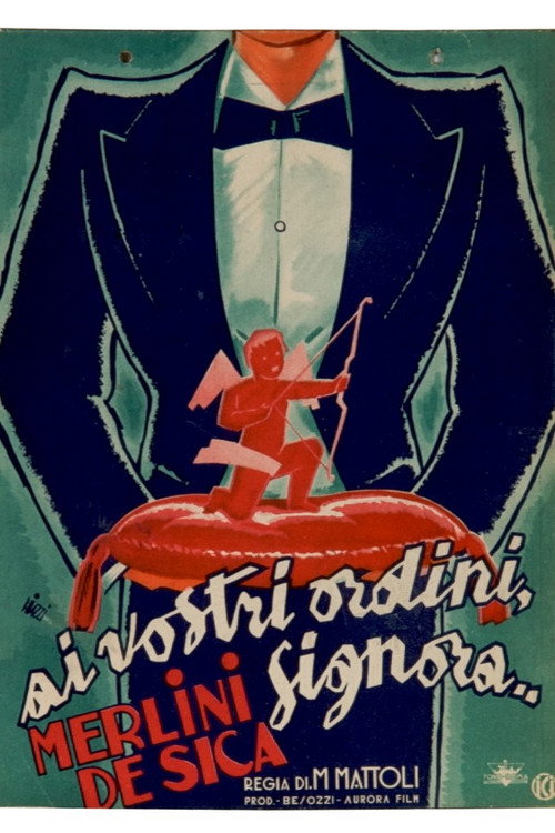 Movie poster for Ai vostri ordini, signora... (1939)