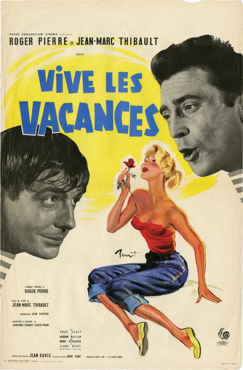 Movie poster for Vive les vacances (1958)