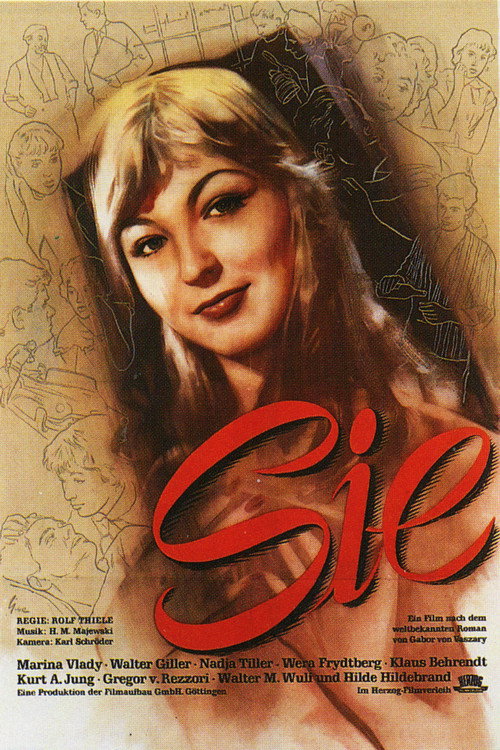 Movie poster for Sie (1954)
