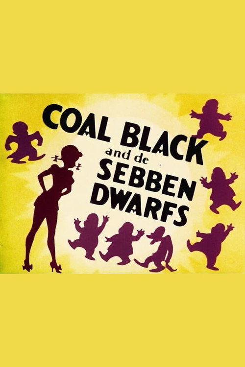 Movie poster for Coal Black and de Sebben Dwarfs (1943)
