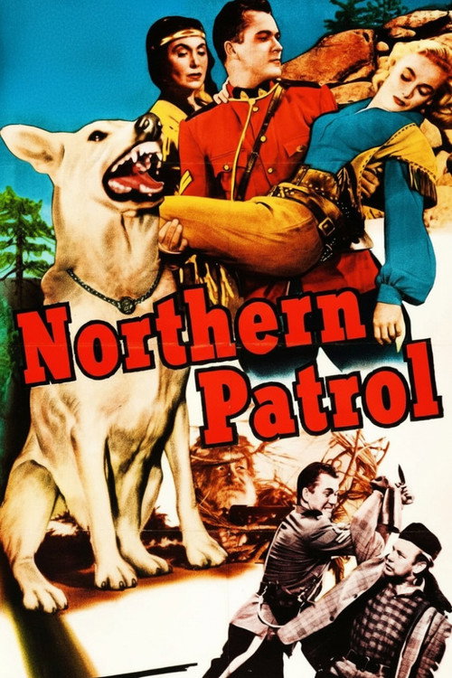 Movie poster for Northern Patrol (1953)
