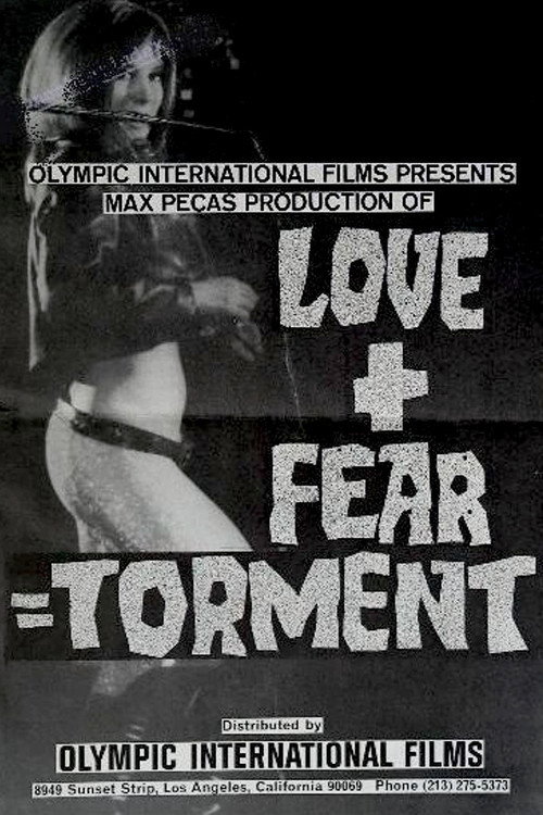 Movie poster for Love + Fear = Torment (1967)