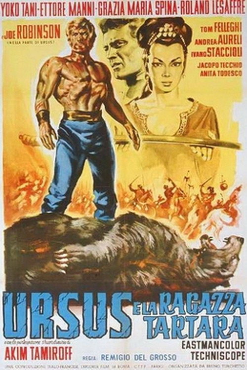 Movie poster for Ursus and the Tartar Princess (1961)