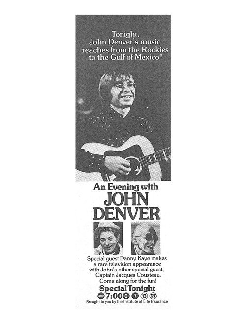 Movie poster for An Evening with John Denver (1975)