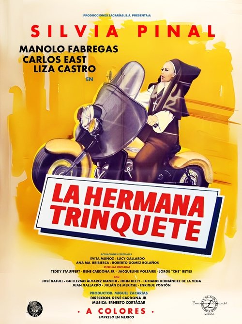Movie poster for La hermana Trinquete (1970)