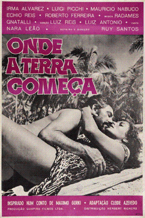 Movie poster for Onde a Terra Começa (1966)