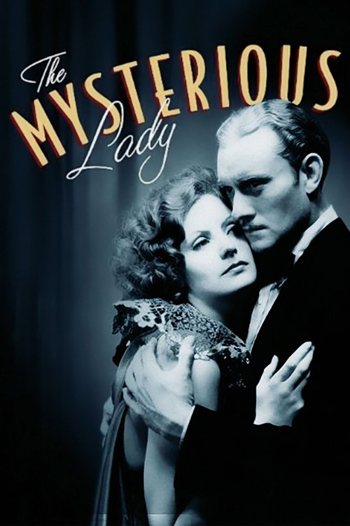 Movie poster for The Mysterious Lady (1928)