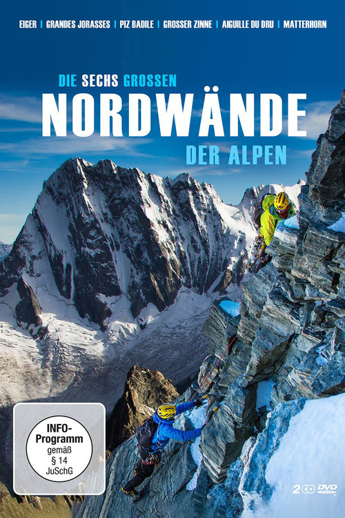 Movie poster for The Six Great North Faces of the Alps (2014)