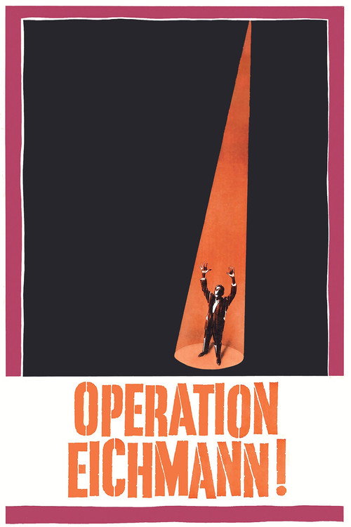 Movie poster for Operation Eichmann (1961)