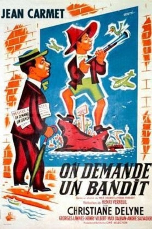 Movie poster for On demande un bandit (1951)
