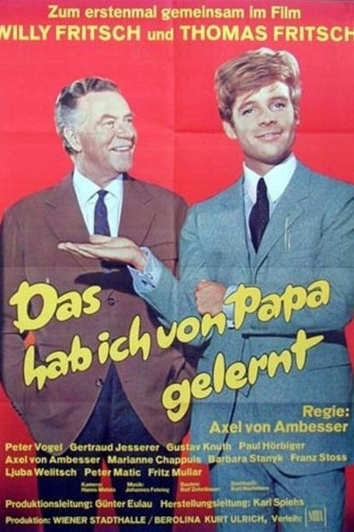 Movie poster for I Learned It from Father (1964)