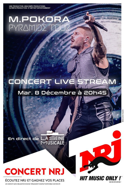 Movie poster for Matt Pokora - Pyramide Tour (2020)