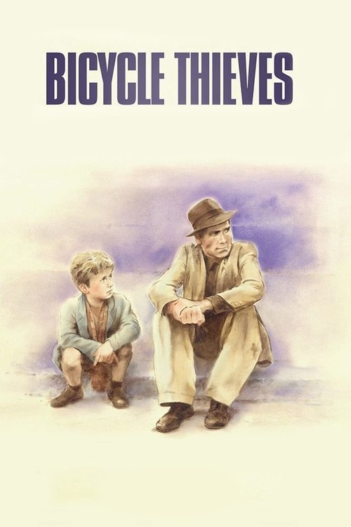 Movie poster for Bicycle Thieves (1948)