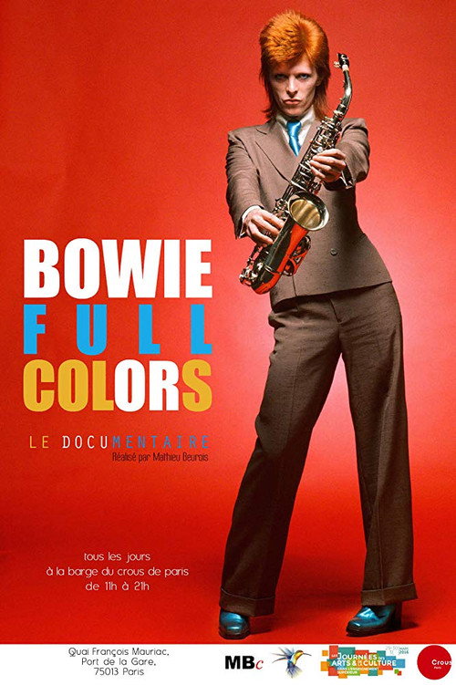Movie poster for Bowie Full Colors (2016)
