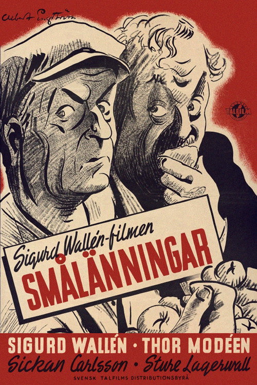 Movie poster for Smålänningar (1935)
