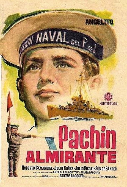 Movie poster for Pachín Almirante (1961)
