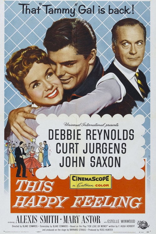 Movie poster for This Happy Feeling (1958)