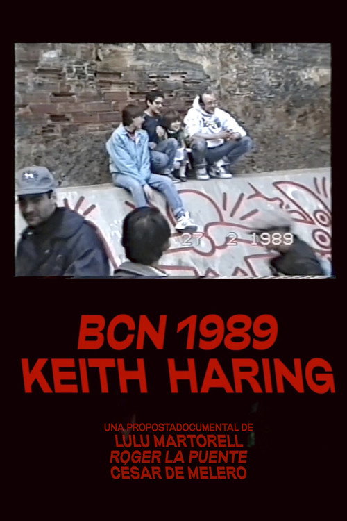 Movie poster for Keith Haring 1989 Barcelona (2019)
