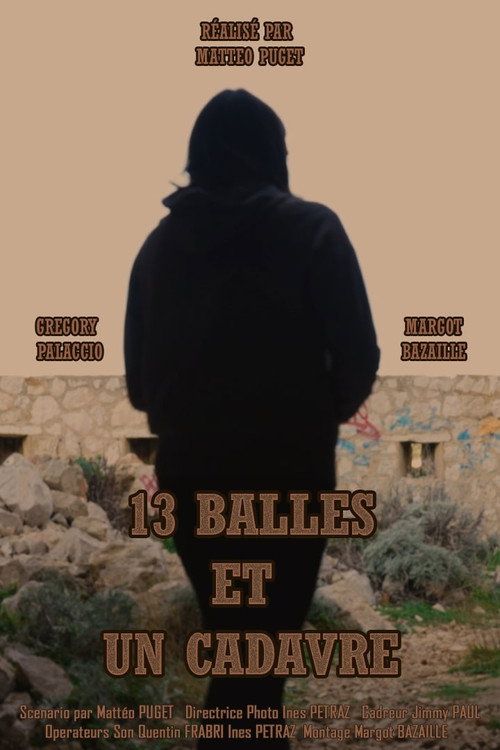 Movie poster for 13 bullets and a dead body (2023)