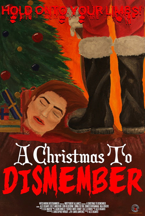 Movie poster for A Christmas to Dismember (2016)