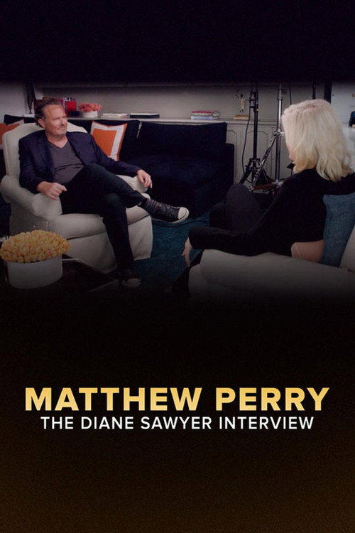Movie poster for Matthew Perry: The Diane Sawyer Interview (2022)