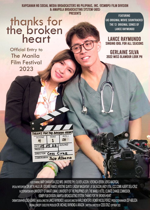 Movie poster for Thanks for the Broken Heart (2023)