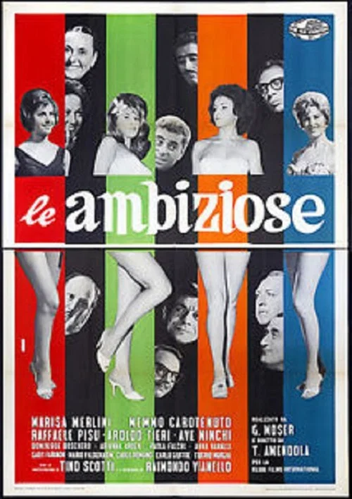 Movie poster for Le ambiziose (1961)